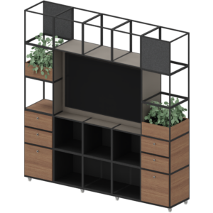 Mobile Cabinet With TV