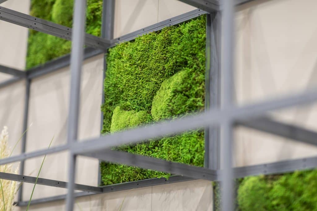 showcase of how GRIDs modular system can bring plants into the workspace